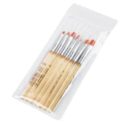 Misscheering 7pcs/set Transparent Nail Phototherapy Pen Acrylic Nail Brush for Nails Design Gel Brush for Nails