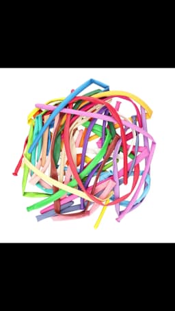Long Strip Latex Balloon 100 PCS Red Green Yellow Blue Pink Mixed DIY Birthday Party Wedding Ballons Baby Shower Decoration