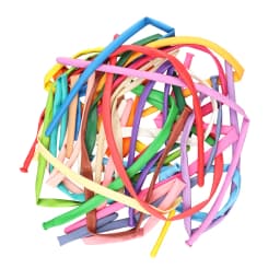 Long Strip Latex Balloon 100 PCS Red Green Yellow Blue Pink Mixed DIY Birthday Party Wedding Ballons Baby Shower Decoration