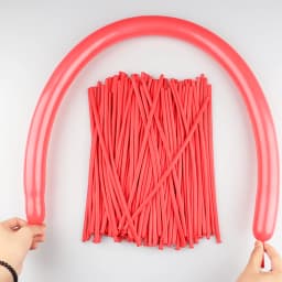 Long Strip Latex Balloon 100 PCS Red Green Yellow Blue Pink Mixed DIY Birthday Party Wedding Ballons Baby Shower Decoration