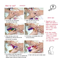 10 Rolls 2.5*60cm New Black White Lace Transfer Foil Nail Art Sexy Full Wraps Flower Glue Adhesive DIY Manicure Styling Tools