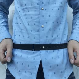 Non-slip Elastic Waistband Anti Wrinkle Shirt Stay Best Belt Business