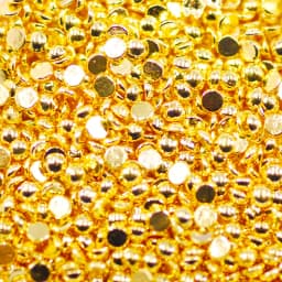 1000Pcs Gold 1/1.5/2mm Nail Art Rhinestones Metal Nail Beads Alloy Gem Stones Flatback Nail Art Charms For Manicure 3D Stones