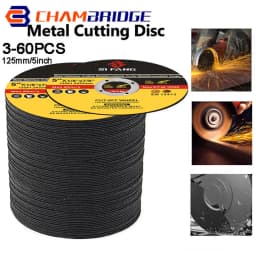125mm 5" Metal Cutting Discs,5 Inch Cut Off Wheels Flap Sanding Discs Grinding Discs Angle Grinder Wheel 3-60Pcs