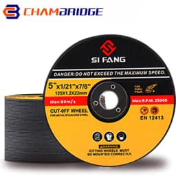 125mm 5" Metal Cutting Discs,5 Inch Cut Off Wheels Flap Sanding Discs Grinding Discs Angle Grinder Wheel 3-60Pcs