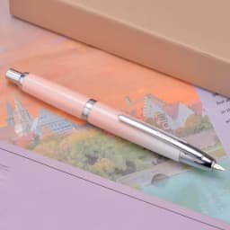 Jinhao 10 Retractable Press Fountain Pen EF/F/M Nib with Ink Converter Writing Gift Pen