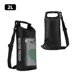 2L 5L Dry Bag Swimming Pack Touch Screen Outdoor Waterproof Kayak Storage Bag Trekking Drifting Rafting Surfing Boating Backpack