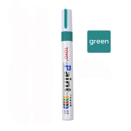 Waterproof Oily Painting Mark Pen Car Tyre Tire Tread Rubber Metal Permanent Paint Art Marker Pen School Stationery Supplies