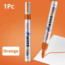 Waterproof Oily Painting Mark Pen Car Tyre Tire Tread Rubber Metal Permanent Paint Art Marker Pen School Stationery Supplies