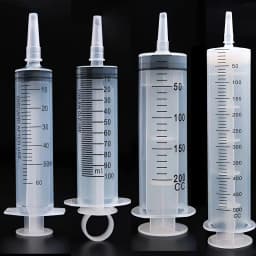 20-500ml Syringe Feeding Tools For Pets Large Capacity Plastic Syringe With Tubing For Measureing Liquids