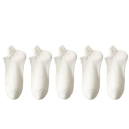 5 Pairs/Lot Socks women's Casual Breathable White Ankle Sock Summer Low Cut Thin Short No-Show Elastic Sox Calcetines