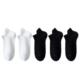 5 Pairs/Lot Socks women's Casual Breathable White Ankle Sock Summer Low Cut Thin Short No-Show Elastic Sox Calcetines