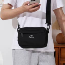 New High Quality Men's Crossbody Bag Canvas Men's Shoulder Bag Multi Functional Men's Messenger Bag Multi Pocket Men's Bag