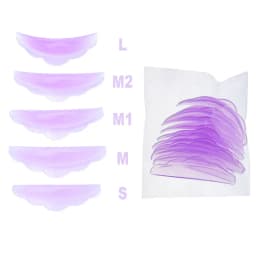 5Pairs Silicone Eyelash Lifting Kit Lash Perming Rods lamination Pad 3D Lashes Extension Curler Accessories Applicator Tool