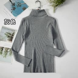 2026 Simple Women Turtleneck Sweater Winter Fashion Pullover Elastic Knit Ladies Jumper Casual Solid Black Female Basic Tops