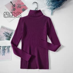 2026 Simple Women Turtleneck Sweater Winter Fashion Pullover Elastic Knit Ladies Jumper Casual Solid Black Female Basic Tops