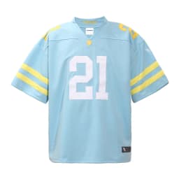 American Oversized #21 Tshirt Short Sleeved Summer Women's Mesh Quick Drying Breathable Rugby Basketball T-shirt Sports Jersey