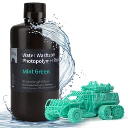 ELEGOO Water Washable 3D Printer Resin LCD UV-Curing Resin 405nm Standard Photopolymer Resin for LCD 3D Printing 1000g