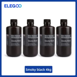ELEGOO Water Washable 3D Printer Resin LCD UV-Curing Resin 405nm Standard Photopolymer Resin for LCD 3D Printing 1000g