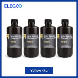 ELEGOO Water Washable 3D Printer Resin LCD UV-Curing Resin 405nm Standard Photopolymer Resin for LCD 3D Printing 1000g