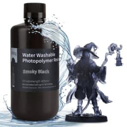 ELEGOO Water Washable 3D Printer Resin LCD UV-Curing Resin 405nm Standard Photopolymer Resin for LCD 3D Printing 1000g