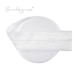 BRISTLEGRASS 2 5 10 50 100 Yard 1" 25mm Solid Shiny Fold Over Elastics Spandex Satin Bands Tape Headband Tutu Dress Sewing Trim
