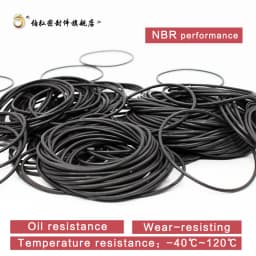 CS 2.2/2.5/3mm OD6-180mm NBR O-Ring Nitrile Rubber O-Ring Sealing Seal Gasket Ring Seal Waterproof, Wear-resistant And Elastic