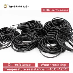 CS 2.2/2.5/3mm OD6-180mm NBR O-Ring Nitrile Rubber O-Ring Sealing Seal Gasket Ring Seal Waterproof, Wear-resistant And Elastic