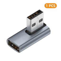 90 Degree USB 3.0 Male to Female Right Angle Extension Adapter USB Upward Elbow Adapter 10Gbps For Laptop PC Connector Converte
