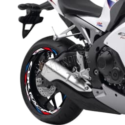 Reflective Wheel Sticker Rim Strips Tape Hub Decal Accessories For Honda HRC CBR650R cbr 600 rr CBR 600 F4 f4i CBR1000RR 250r
