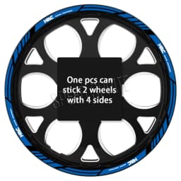Reflective Wheel Sticker Rim Strips Tape Hub Decal Accessories For Honda HRC CBR650R cbr 600 rr CBR 600 F4 f4i CBR1000RR 250r