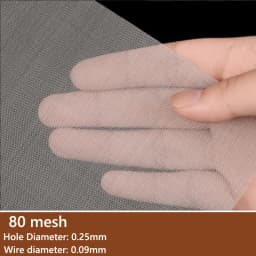 1pcs 304 Stainless Steel Filter Screen 5/8/20/30/40-500 Mesh Woven Wire High Quality Stainless Steel Screening Filter Sheet