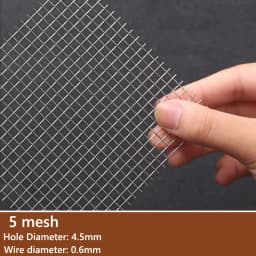 1pcs 304 Stainless Steel Filter Screen 5/8/20/30/40-500 Mesh Woven Wire High Quality Stainless Steel Screening Filter Sheet