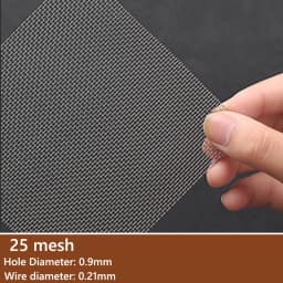1pcs 304 Stainless Steel Filter Screen 5/8/20/30/40-500 Mesh Woven Wire High Quality Stainless Steel Screening Filter Sheet