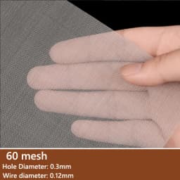 1pcs 304 Stainless Steel Filter Screen 5/8/20/30/40-500 Mesh Woven Wire High Quality Stainless Steel Screening Filter Sheet