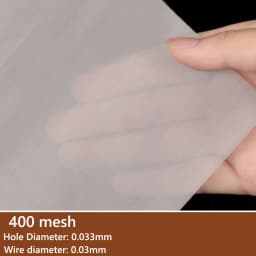 1pcs 304 Stainless Steel Filter Screen 5/8/20/30/40-500 Mesh Woven Wire High Quality Stainless Steel Screening Filter Sheet