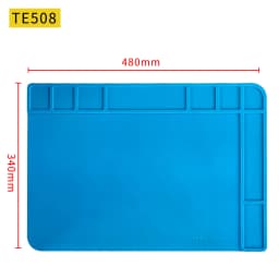 Silicone Soldering Mat Pad Desk Platform for Welding Station Iron Phone PC Repair Magnetic Heat Insulation No Lead S-160