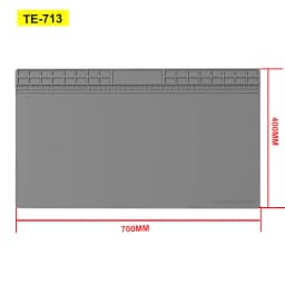 Silicone Soldering Mat Pad Desk Platform for Welding Station Iron Phone PC Repair Magnetic Heat Insulation No Lead S-160
