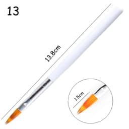 1-9PCS Nails Art Brush Pen 3D Tips Pattern Phototherapy Acrylic UV Gel Extension Builder Coating Painting Pen DIY Manicure Tools