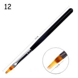 1-9PCS Nails Art Brush Pen 3D Tips Pattern Phototherapy Acrylic UV Gel Extension Builder Coating Painting Pen DIY Manicure Tools