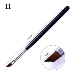 1-9PCS Nails Art Brush Pen 3D Tips Pattern Phototherapy Acrylic UV Gel Extension Builder Coating Painting Pen DIY Manicure Tools