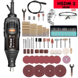 180W Power Electric Mini Drill Engraver Rotary Tool Polishing Grinder Variable Speed Dremel Engraving Pen with Accessories