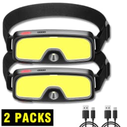 Hot COB LED Headlight Flashlight 3 Modes Light USB Rechargeable Head Lamp Built-in 1200mah Outdoor Hiking Camping Lamp