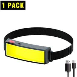 Hot COB LED Headlight Flashlight 3 Modes Light USB Rechargeable Head Lamp Built-in 1200mah Outdoor Hiking Camping Lamp