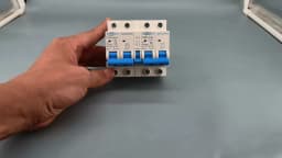 2P+2P MTS TOMZN AC Dual Power Manual Transfer Switch Circuit Breaker MCB 50HZ/60HZ