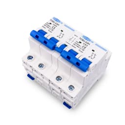 2P+2P MTS TOMZN AC Dual Power Manual Transfer Switch Circuit Breaker MCB 50HZ/60HZ