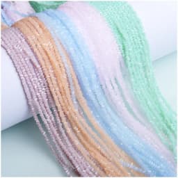 Accessories Shining 3mm Triangle Crystal Beads Glass Seed Czech Loose Beads For Jewelry Making DIY Needlework Earring Necklace