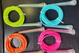 NEVERTOOLATE EXTRA LONG 3.2 METERS 14cm abs handle boxing speed 5mm Soft PVC Jump skip Rope Tangle Free Skipping Fitness