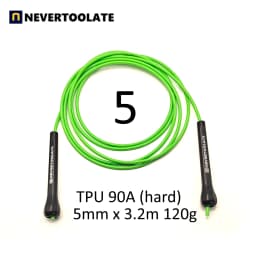 NEVERTOOLATE EXTRA LONG 3.2 METERS 14cm abs handle boxing speed 5mm Soft PVC Jump skip Rope Tangle Free Skipping Fitness