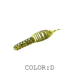 Supercontinent fanatik Lures 80mm/8pcs 55mm/15pcs Soft Lure Fishing Lures Soft Silicone Baits Larva soft bait